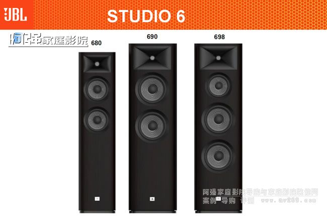 JBL Studio6ϵ JBL Studio680 JBL Studio690JBL Studio698 