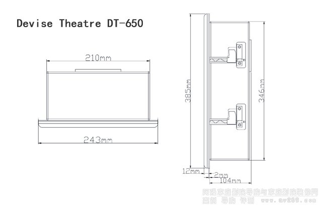 DT-650ǶʽߴD